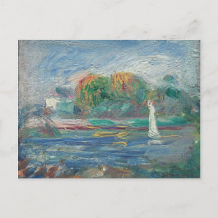 Pierre A Renoir Blåfloden Vykort