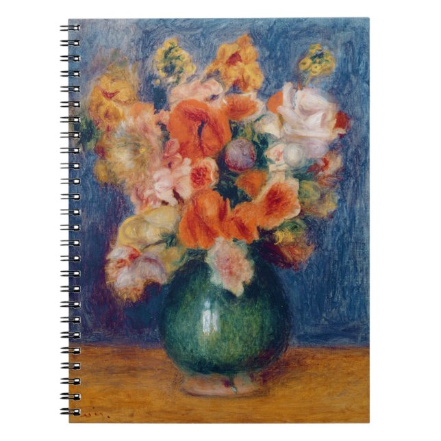 Pierre A Renoir | Bouquet Anteckningsbok (Framsidan)