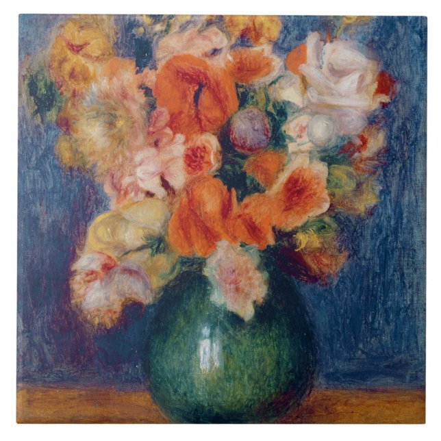 Pierre A Renoir | Bouquet Kakelplatta (Framsidan)