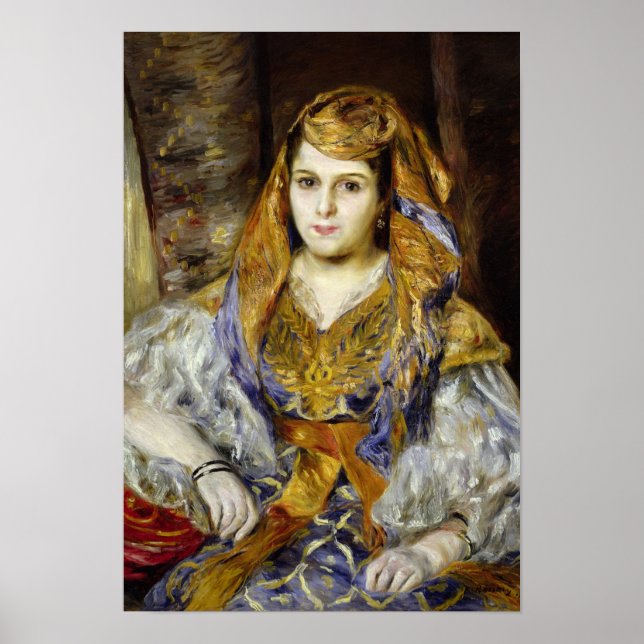 Pierre A Renoir | C. Stora i Algeriet Poster (Framsidan)