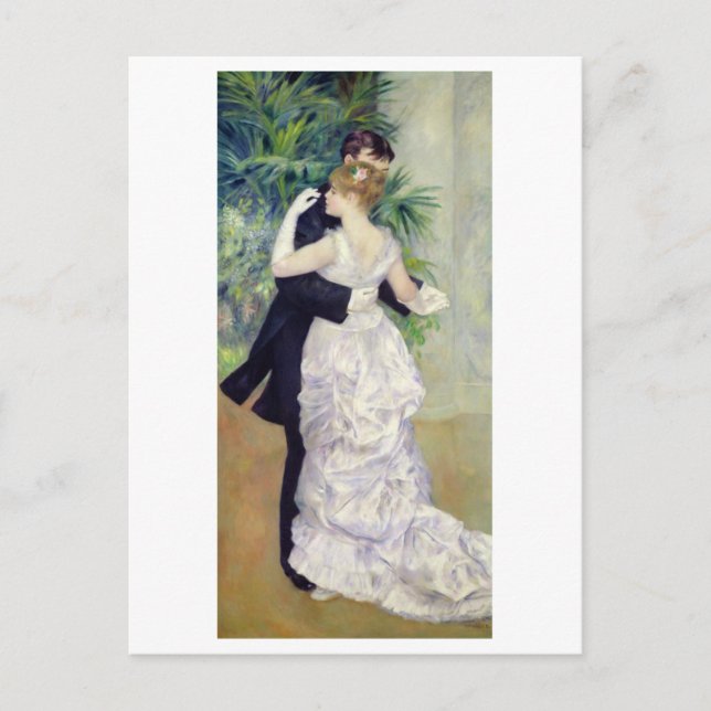 Pierre A Renoir | Dance in City Vykort (Framsida)