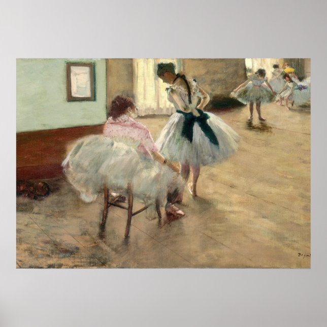 Pierre A Renoir | Dance Lesson Poster (Framsidan)