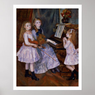 Pierre A Renoir Döttarna på Catulle Mendes Poster