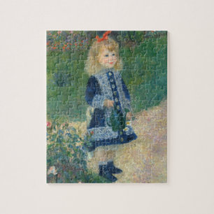 Pierre A Renoir En flicka med en vaktkapacitet Pussel