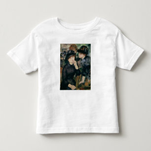 Pierre A Renoir Flickor i svart Tee Shirt