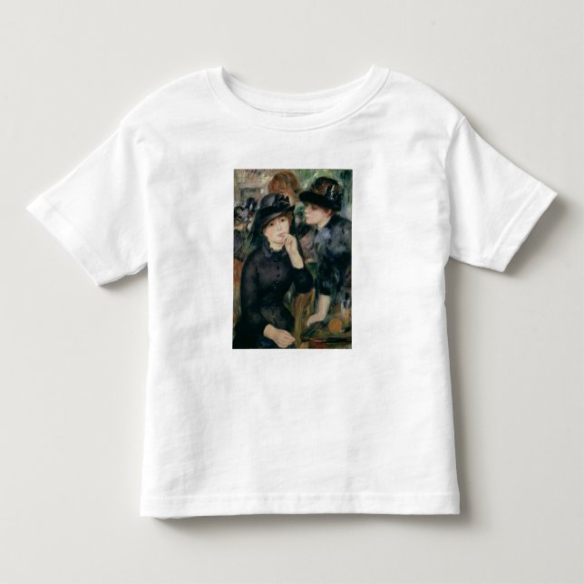 Pierre A Renoir | Flickor i svart Tee Shirt (Framsida)