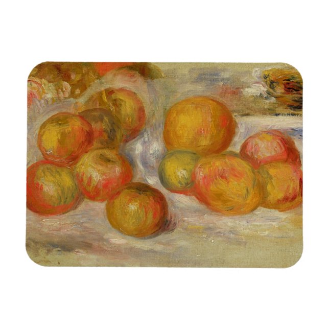 Pierre A Renoir | Fortsatt liv med äpplen Magnet (Horisontell)