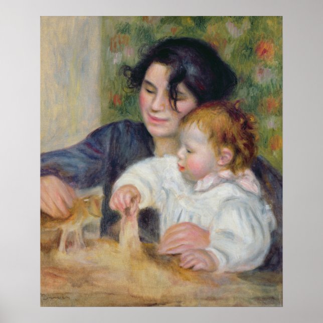 Pierre A Renoir | Gabrielle och Jean Poster (Framsidan)