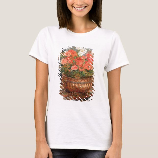 Pierre A Renoir | Geranium i kopparbäcken Tee Shirt (Framsida)