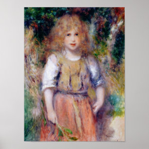Pierre A Renoir Gypsy Girl Poster
