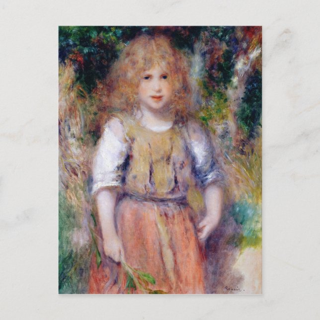 Pierre A Renoir | Gypsy Girl Vykort (Framsida)