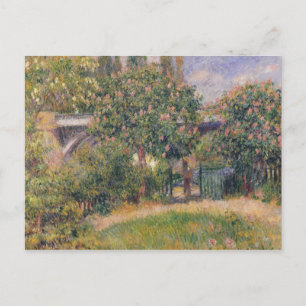 Pierre A Renoir Järnvägsbro i Chatou Vykort