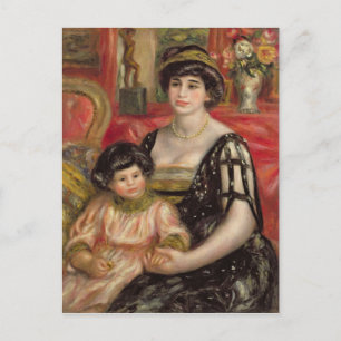 Pierre A Renoir Josse Bernheim-Jeune och Son Vykort
