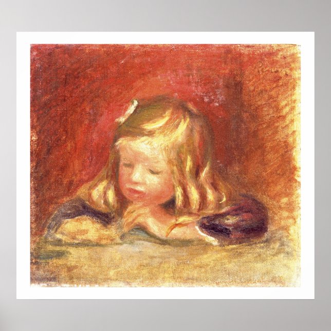 Pierre A Renoir | Koco vid Bord Poster (Framsidan)