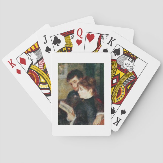 Pierre A Renoir | Läsning Casinokort (Baksidan)