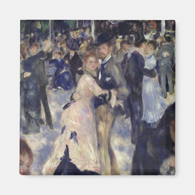 Pierre A Renoir | Le Moulin de la Galette Magnet (Framsidan)