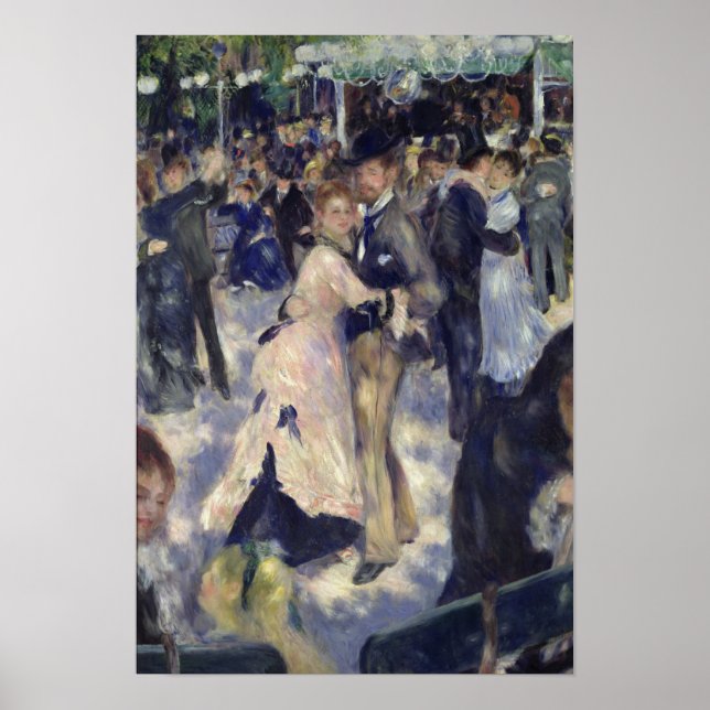 Pierre A Renoir | Le Moulin de la Galette Poster (Framsidan)