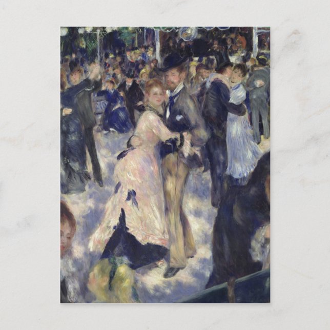 Pierre A Renoir | Le Moulin de la Galette Vykort (Framsida)