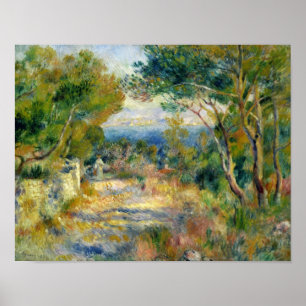 Pierre A Renoir L'Estaque Poster