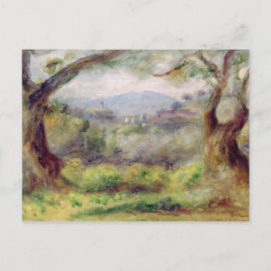 Pierre A Renoir Liggande i Les Collettes Vykort