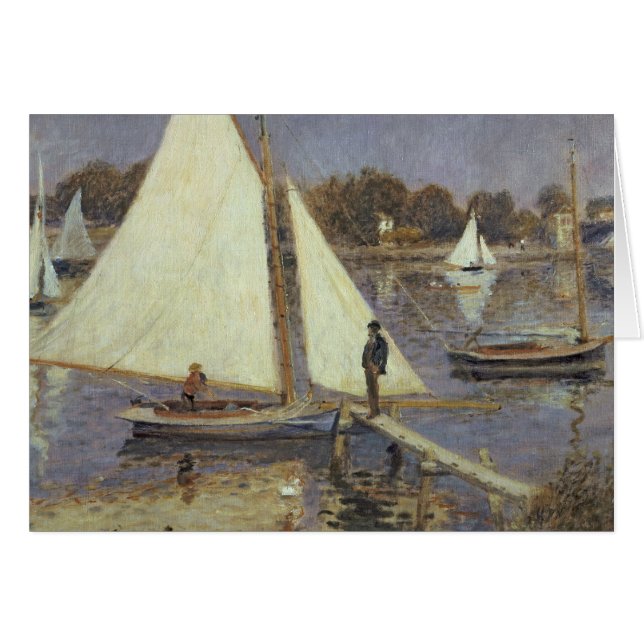 Pierre A Renoir | Notfartyg i Argentina Hälsningskort (Framsidan Horizontal)