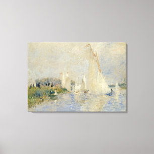 Pierre A Renoir Regatta i Argentina Canvastryck