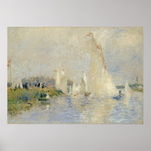 Pierre A Renoir Regatta i Argentina Poster