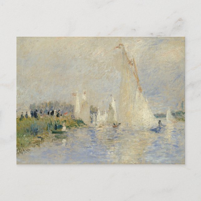 Pierre A Renoir | Regatta i Argentina Vykort (Framsida)