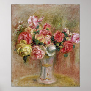 Pierre A Renoir Ro i Sevres vas Poster