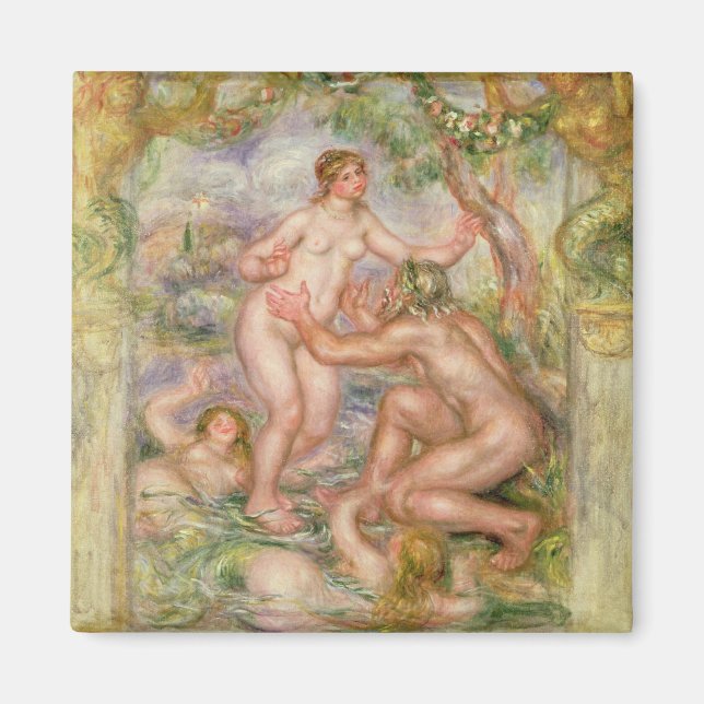 Pierre A Renoir | Saone som flyter in i Rhen Magnet (Framsidan)