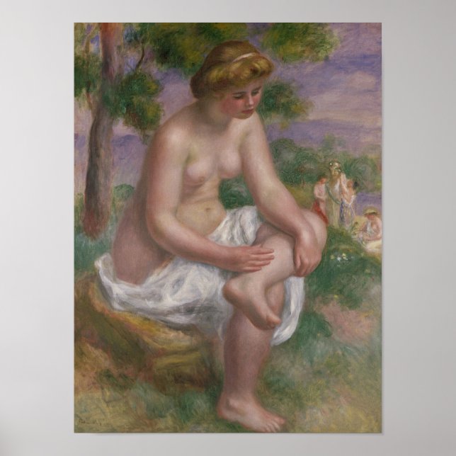 Pierre A Renoir | Säten i liggande Poster (Framsidan)