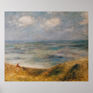Pierre A Renoir Sea, Guernsey Poster