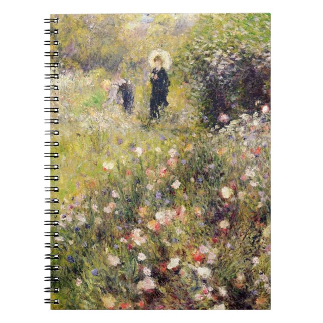 Pierre A Renoir| Sommarlandskap Anteckningsbok Med Spiral (Framsidan)