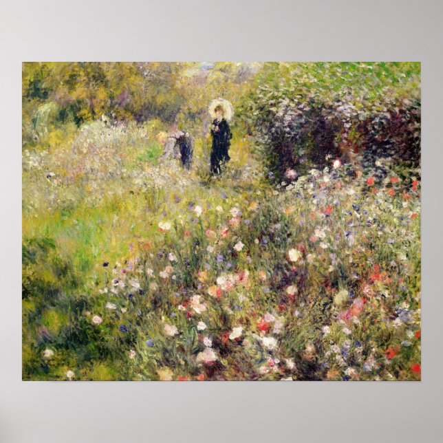 Pierre A Renoir | Sommarlandskap Poster (Framsidan)