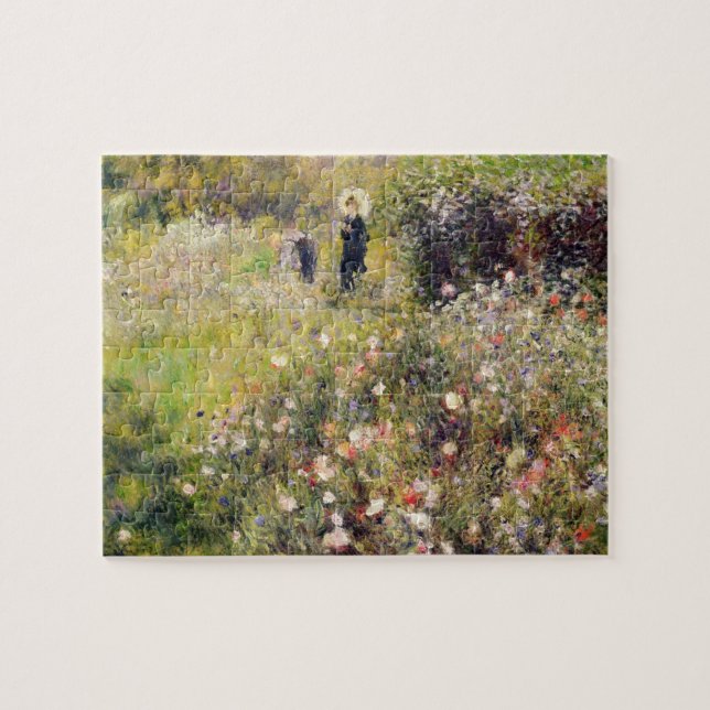Pierre A Renoir| Sommarlandskap Pussel (Horisontell)
