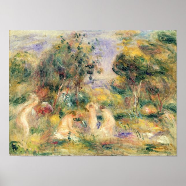 Pierre A Renoir | The Bathers Poster (Framsidan)