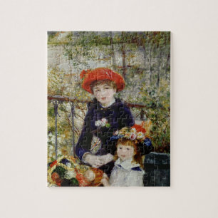 Pierre A Renoir   Två systrar eller på terrassen Pussel