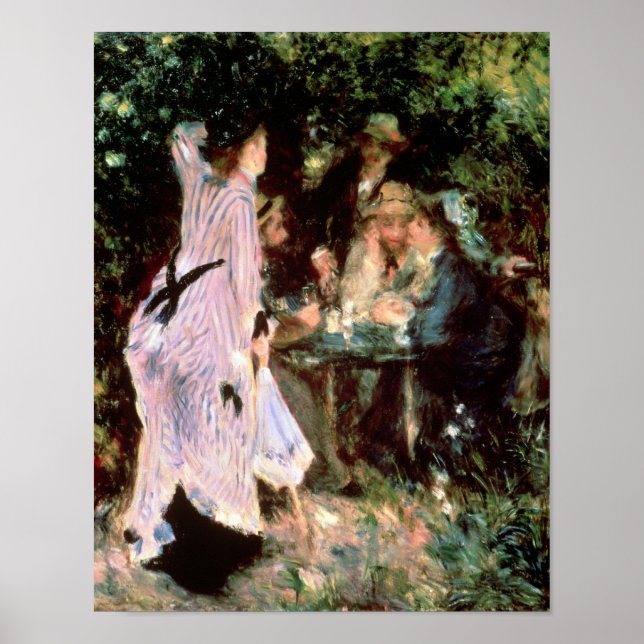 Pierre A Renoir | Under Träd, de la Galette Poster (Framsidan)