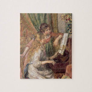 Pierre A Renoir   Unga flickor i Piano Pussel