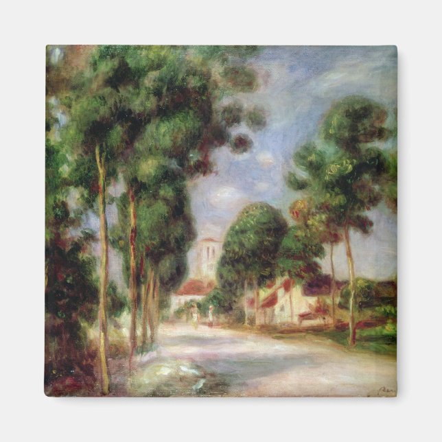 Pierre A Renoir | Vägen till Essoyes Magnet (Framsidan)