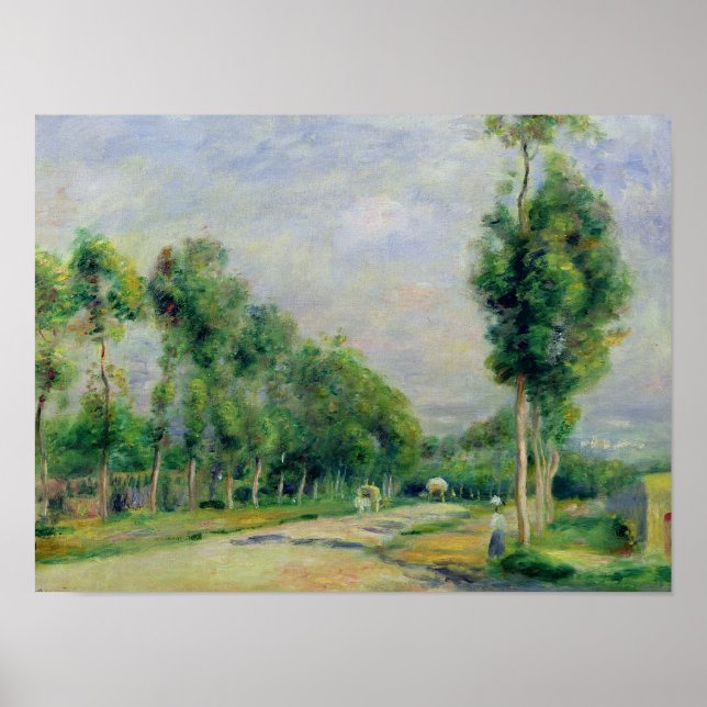 Pierre A Renoir | Vägen till Versailles Poster (Framsidan)