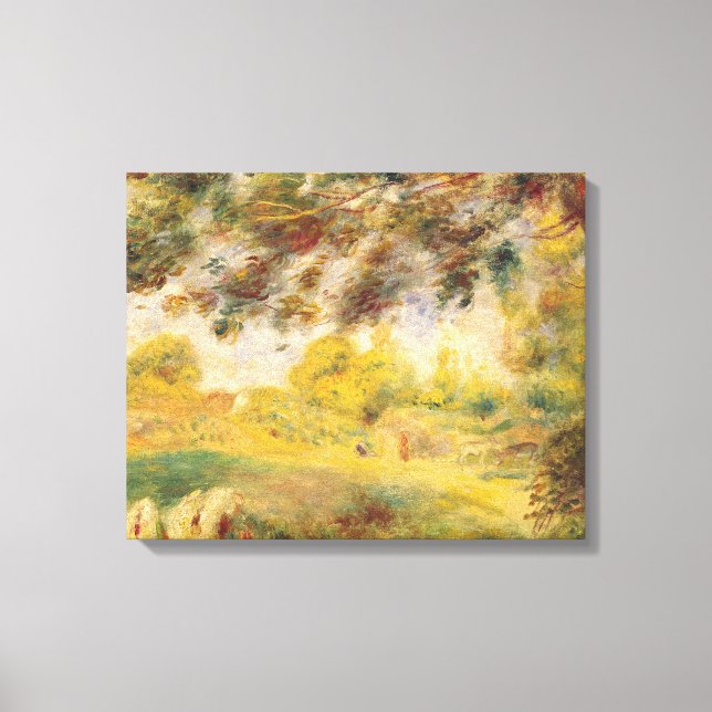 Pierre A Renoir | Vår liggande Canvastryck (Framsida)