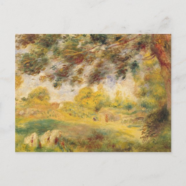 Pierre A Renoir | Vår liggande Vykort (Framsida)