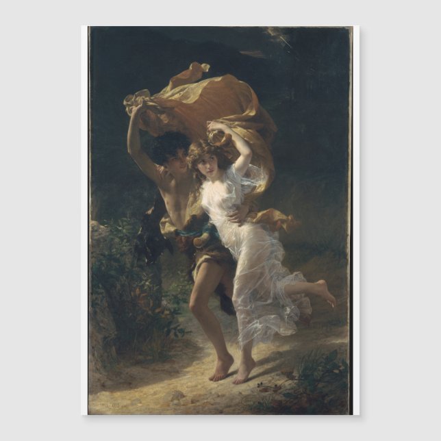 Pierre-Auguste Cot - Stormen (Framsida)
