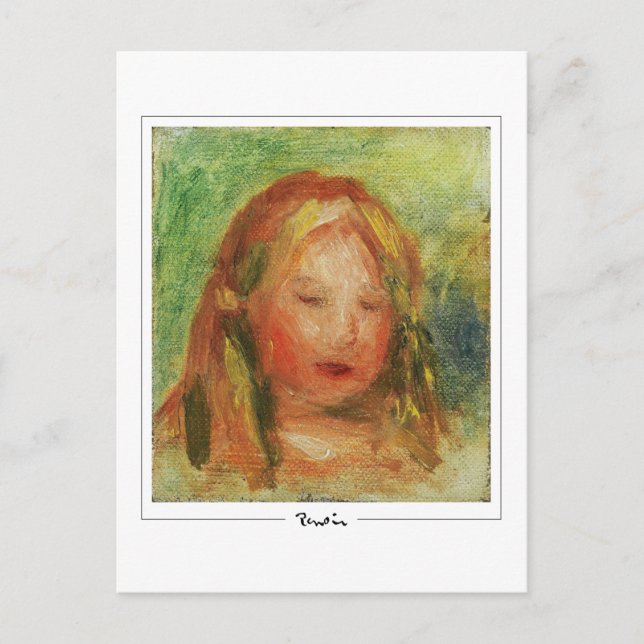 Pierre-Auguste Renoir #105 - Finkonstkort Vykort (Framsida)