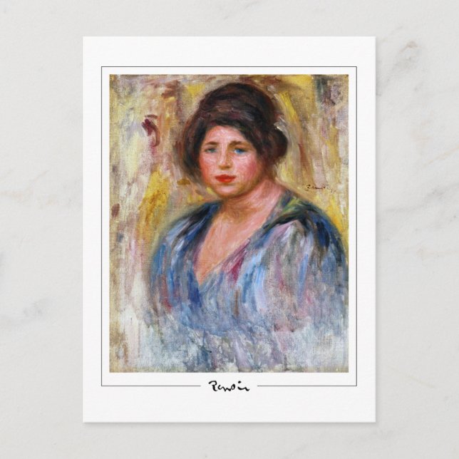 Pierre-Auguste Renoir #117-3 - vykort för konst (Framsida)