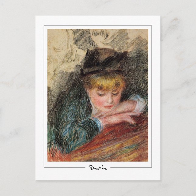Pierre-Auguste Renoir #129-3 - Finkonst Postkort Vykort (Framsida)
