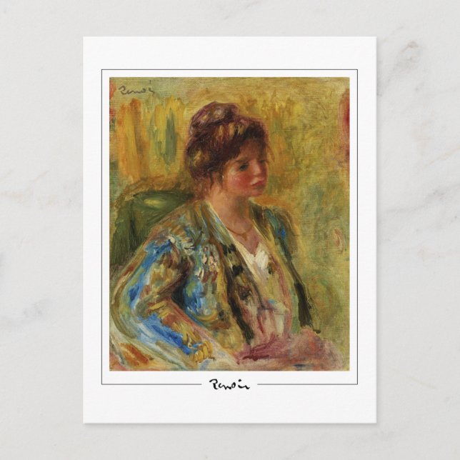 Pierre-Auguste Renoir #139-3 - Finkonst Postkort Vykort (Framsida)