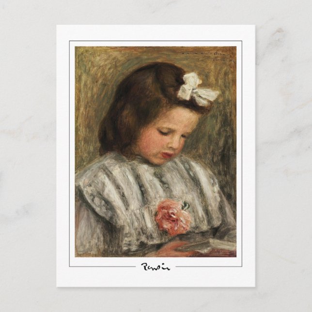 Pierre-Auguste Renoir #141-3 - Finkonst Postkort Vykort (Framsida)