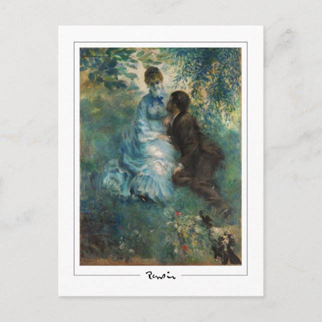 Pierre-Auguste Renoir #16-3 - Finkonstkort Vykort (Framsida)